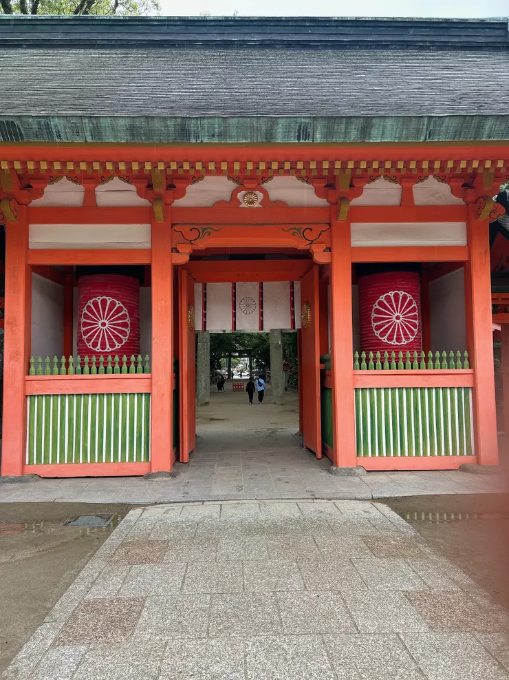 正殿的入口處。