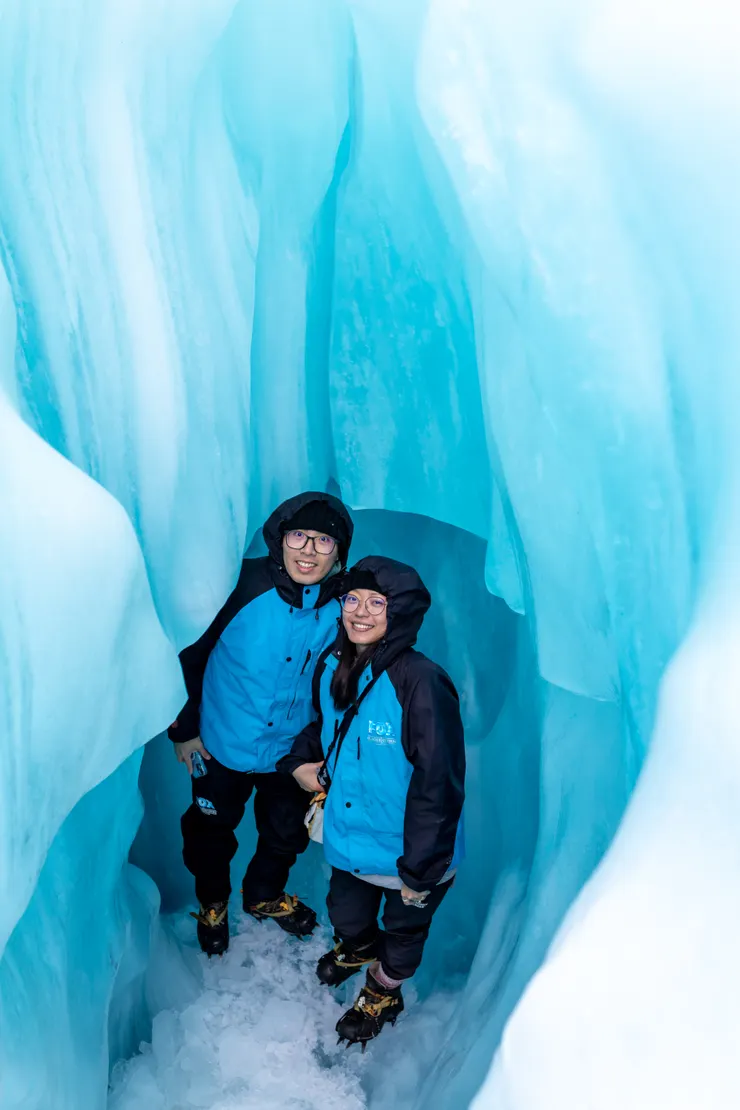 那個藍色真的很美啊！ 旅伴Gary攝