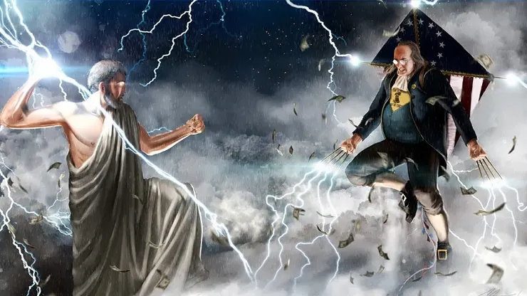 要是活到現在，班哲明・富蘭克林會遇上……啤酒肚的雷神索爾