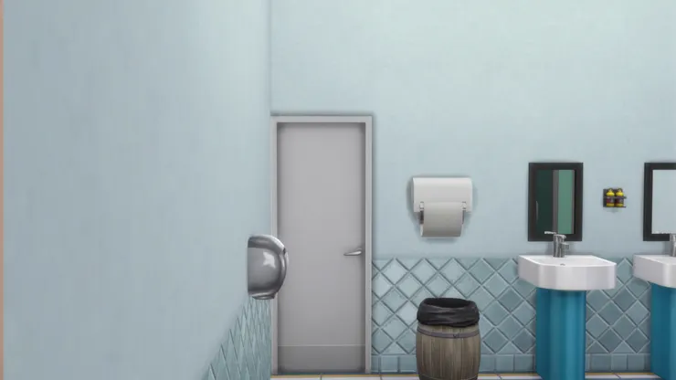 門不會打到乾手機啦，位置都計算好了，放心。