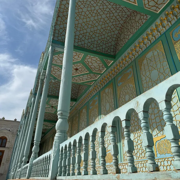 夏宮之一建築物的華美外觀