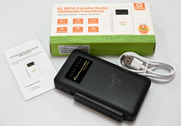 MeFi G4 PRO盒裝內容