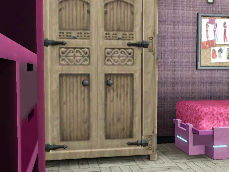 為了放這個衣櫃花了我很多時間！