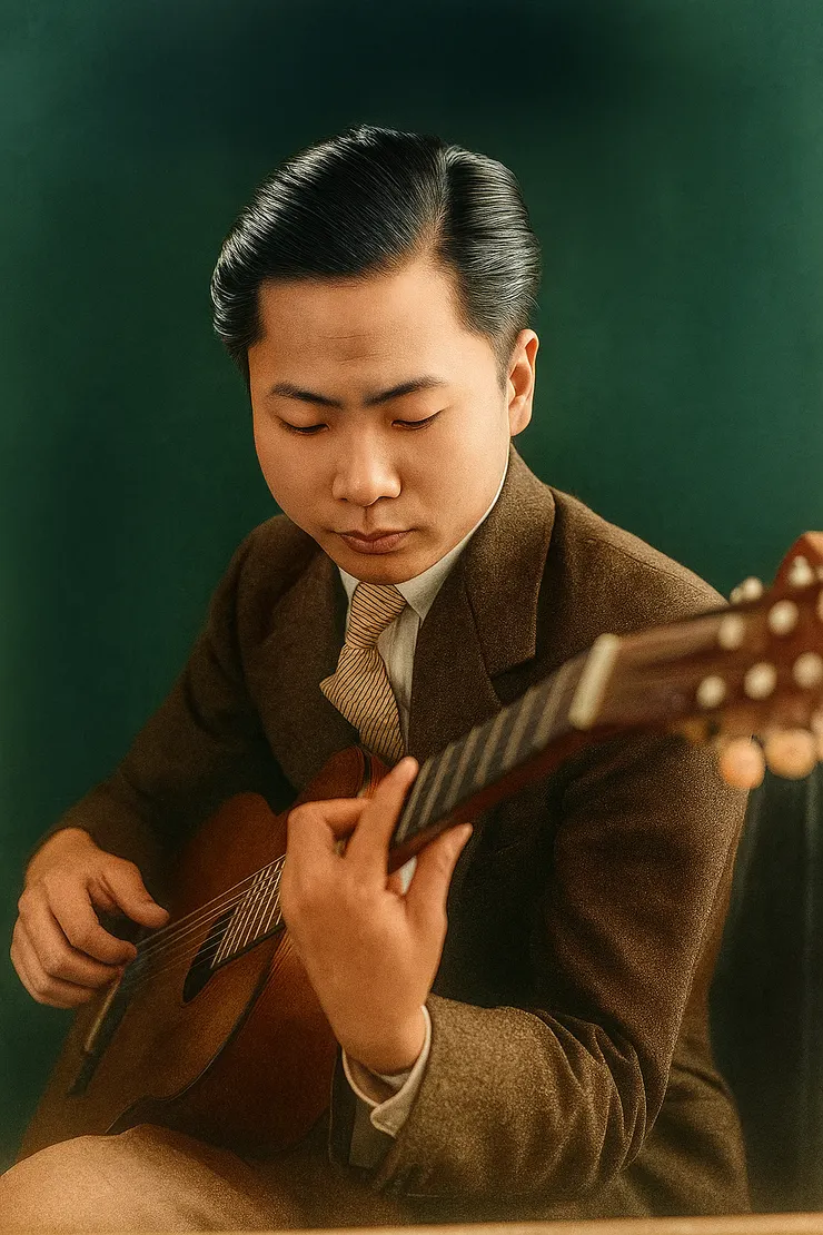 胡樹琳(由AI重新上色)