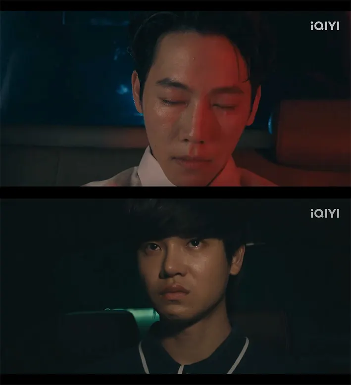 眼淚都是因為對方而流下來的。