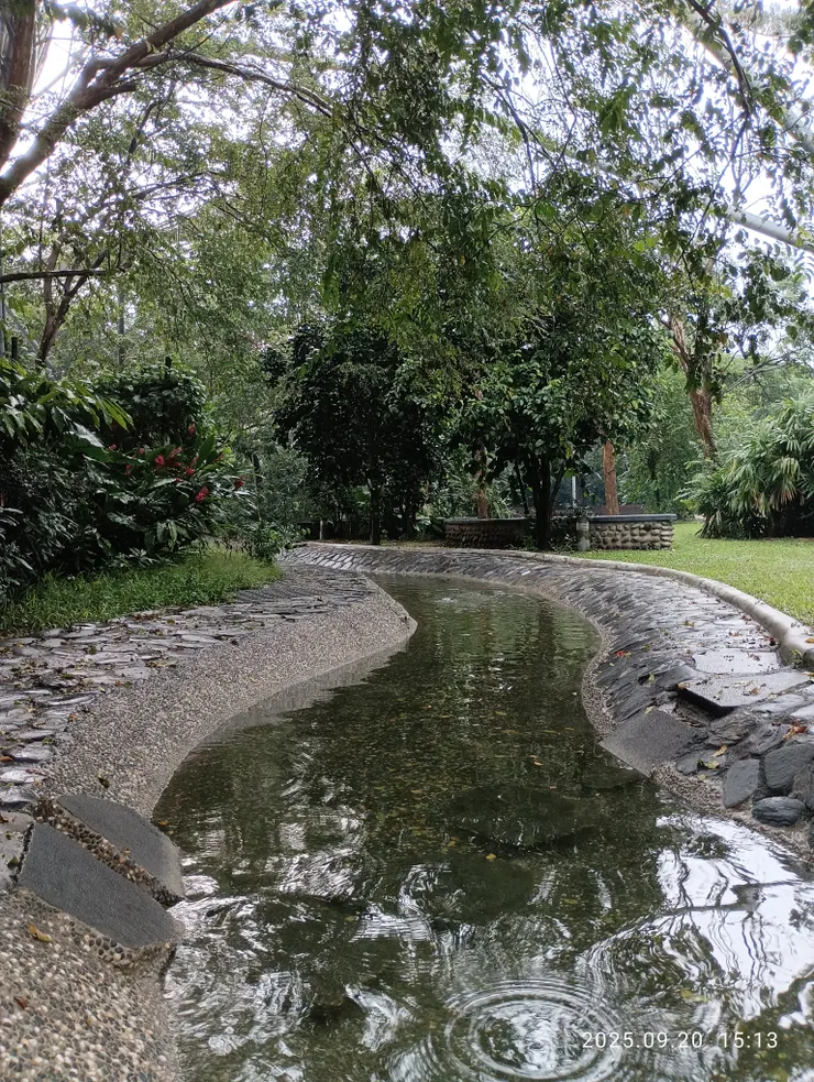 六堆戲水區，自拍攝