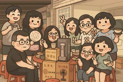 中秋節社區烤肉活動