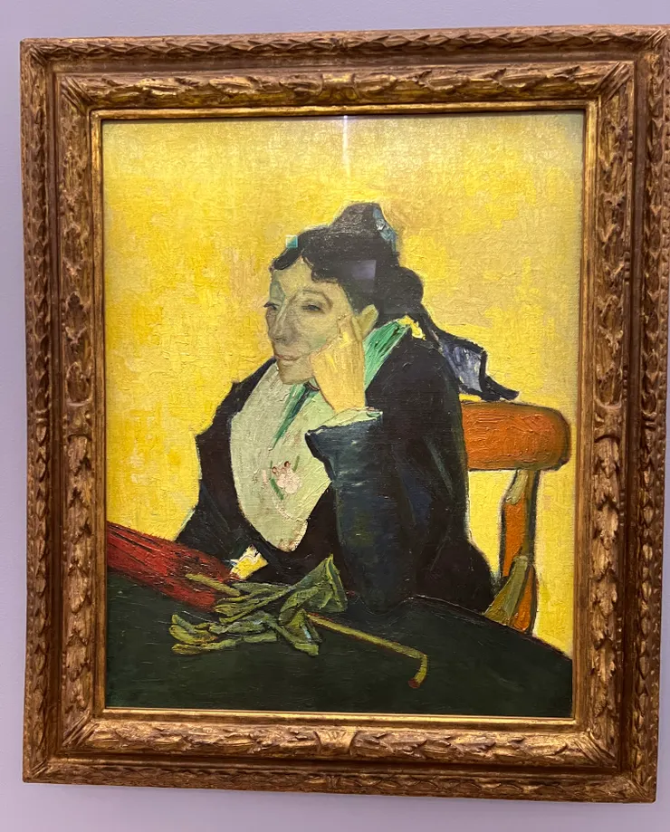 （梵谷/Van Gogh；1888年； 「L'Arlésienne（“The Arlesian”）」