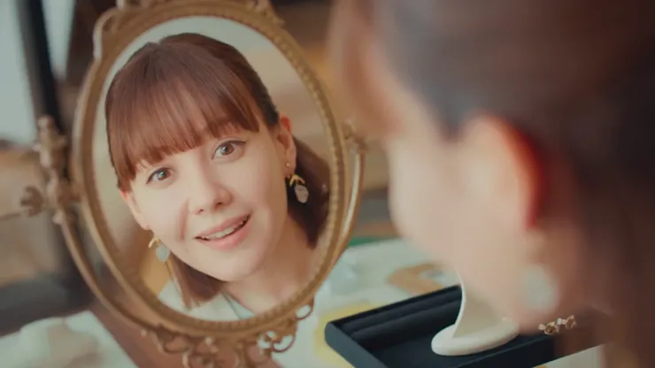 外表堅強的令美也有浪漫的少女情懷