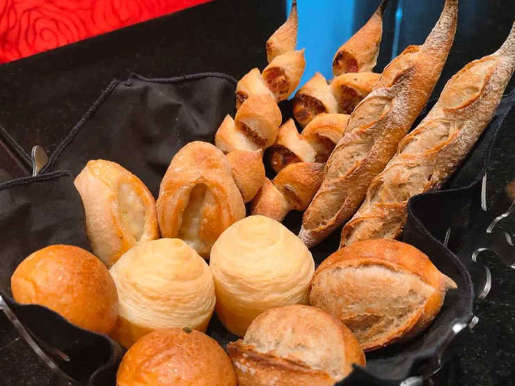 法式麵包共五款