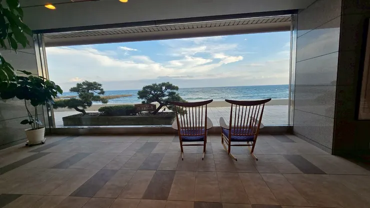 飯店大廳(超級漂亮的海景)