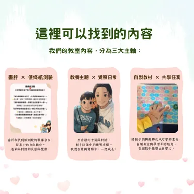 新朋友看這篇｜Sheen家覺察教室導覽