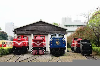 第三、五、七代柴油機車同堂