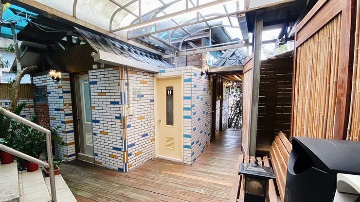 新北投溫泉推薦【麗之湯溫泉會館】北投湯屋大浴池