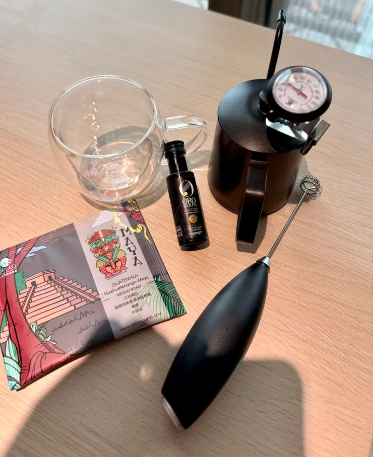 準備濾掛咖啡及工具