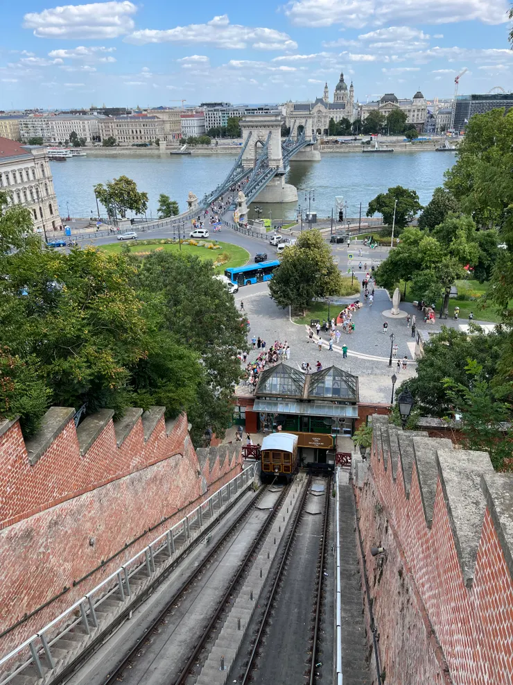 纜車來回要HUF5000，將近500台幣