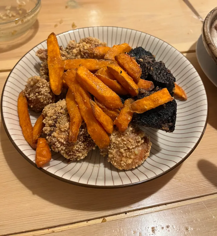 Bang Kah Taipei的鹽酥雞拼盤