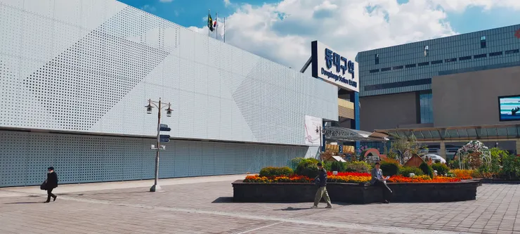 大邱的站前廣場