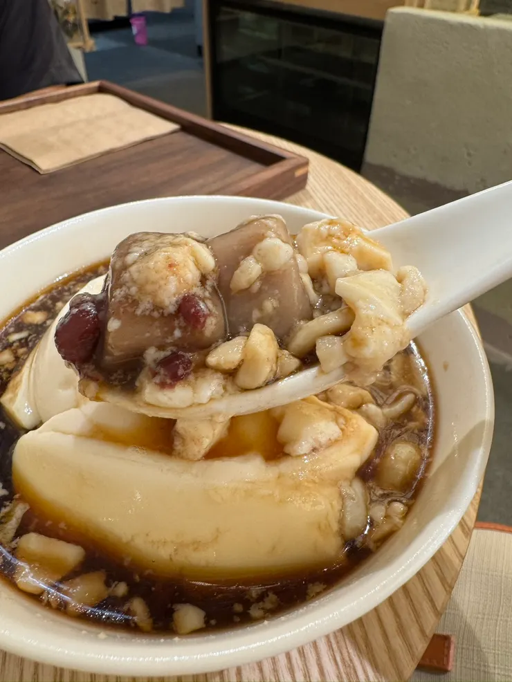 芋圓、紅豆、花生