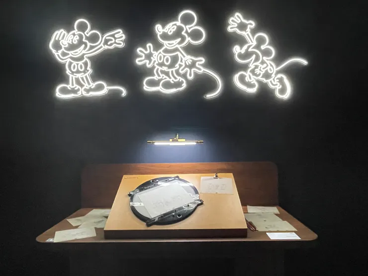 動畫師的工作檯。