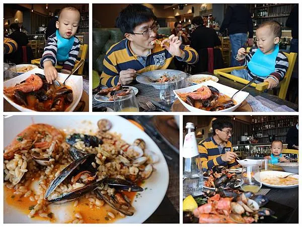 海鮮類餐點雖然價格較高，但我們覺得吃得很過癮:p