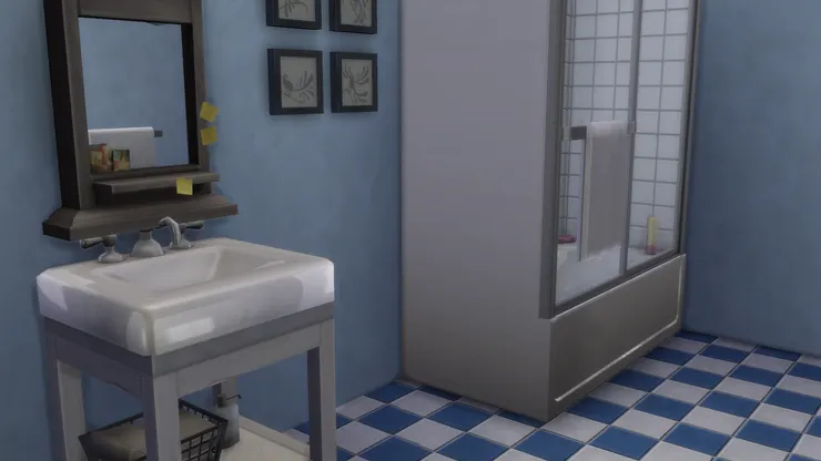 但洗手間完全不同，跟睡房很大對比。