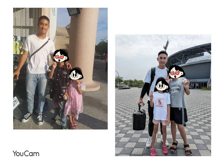 一直對孩子們超親切的喜凱