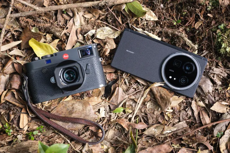 Leica M10-R與SHARP AQUOS R9 pro