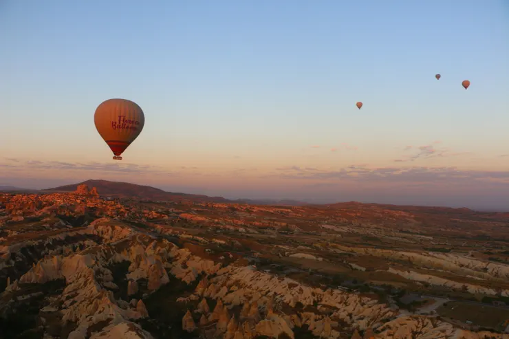 日出時分，攝影於Cappadocia, Turkey 2023