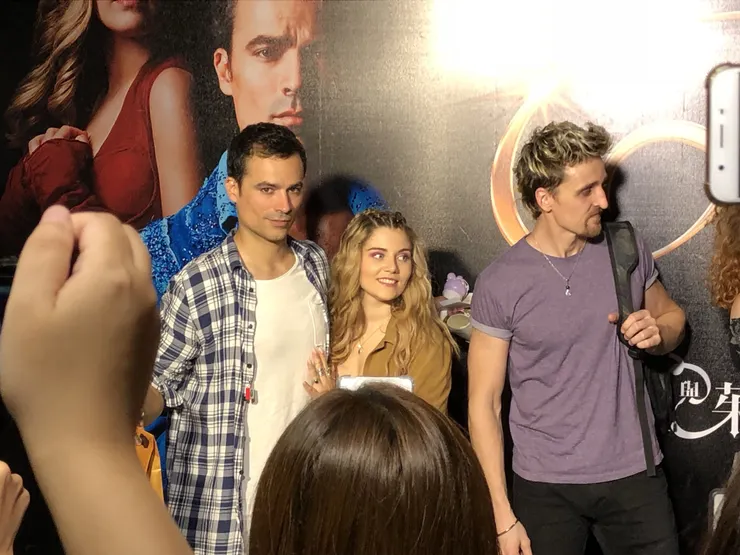 簽名會的拍照環節