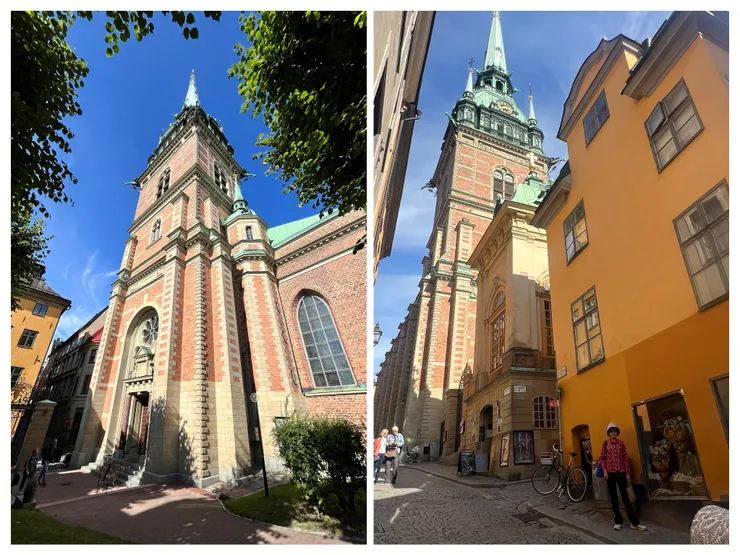 德國教堂建於17世紀，最初為德國商人和居民服務。