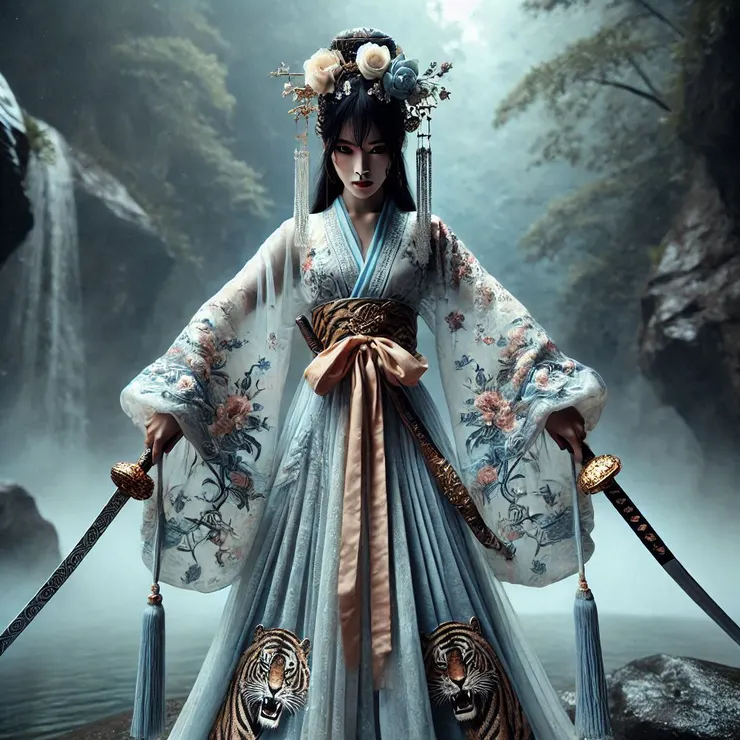 鐵扇公主羅煞女。DALL˙E3繪製