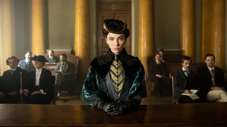 Matilda De Angelis飾演女主角Lidia Poët