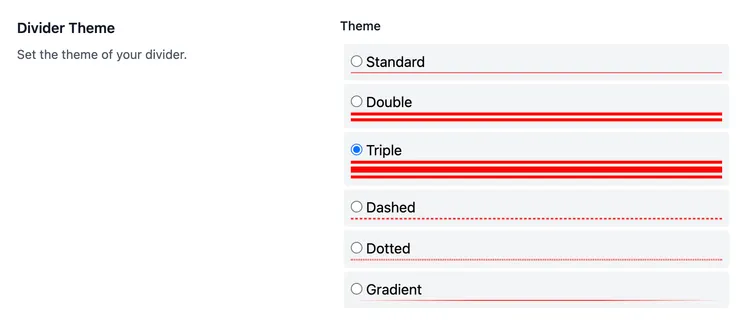 02 Notionplus 小工具｜⑤ Dividers 分隔線｜➜&nbsp;分隔線風格