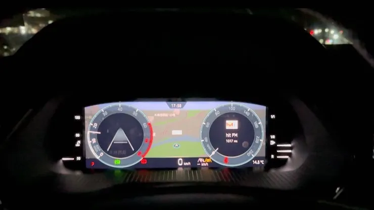 多功能數位儀錶板