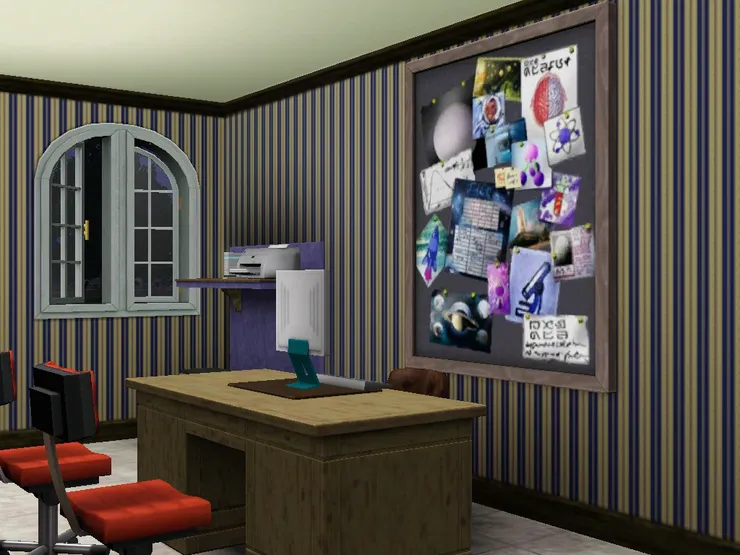 我總是覺得佈告版很重要！每個辦公室都要有！這個貼著店裏的重要事項、舉辦活動的照片等。