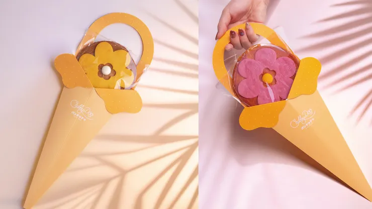 粉花花黃花花系列