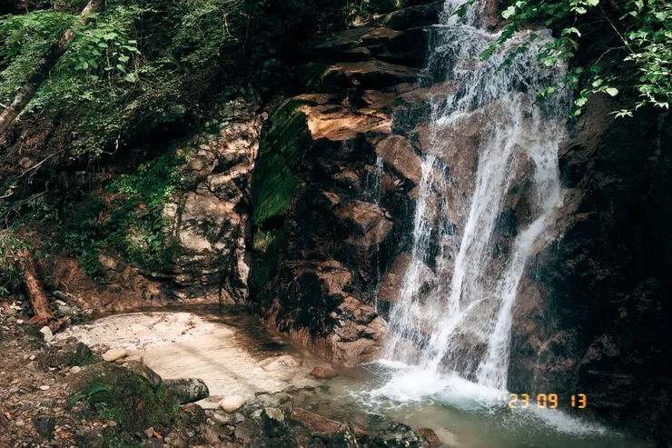 瀑布男滝、女滝