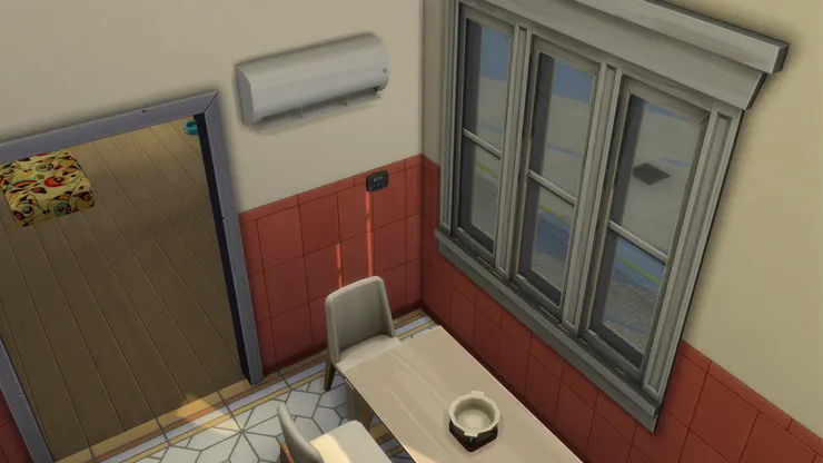 冷氣機耶!吃飯怎麼可以沒冷氣?