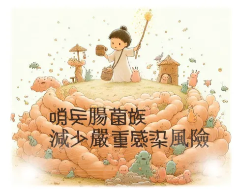 哨兵腸菌族，減少嚴重感染風險