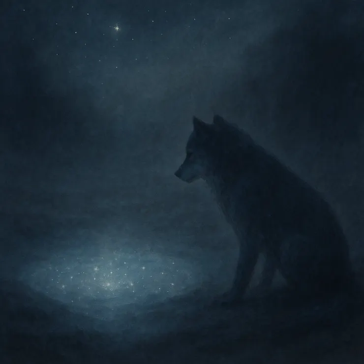 圖像來源：由 ChatGPT（OpenAI）透過 DALL·E 圖像生成系統依詩作《星之泉》意象生成，為 AI 創作圖像。