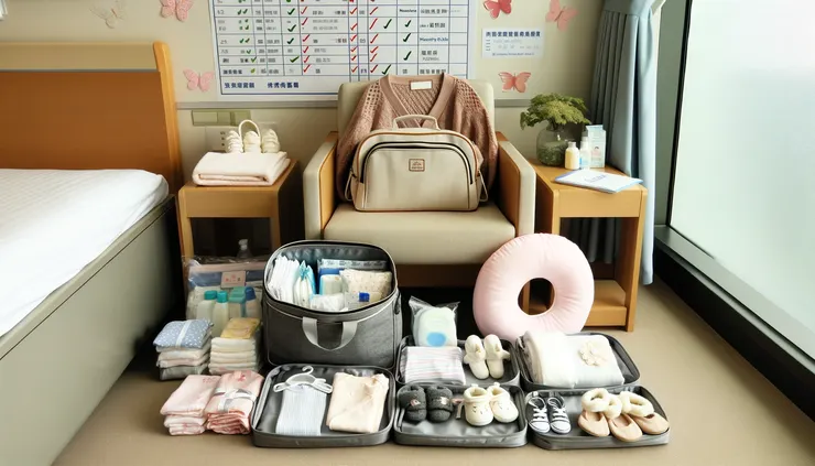 產前包公略,到醫院生產前必準備物品