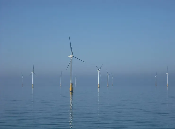 離岸風電(wikimedia commons, CC BY-SA 3.0)