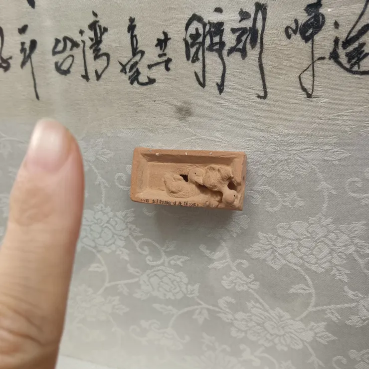 可愛地鴨子，大約孩子們地指甲兩倍大