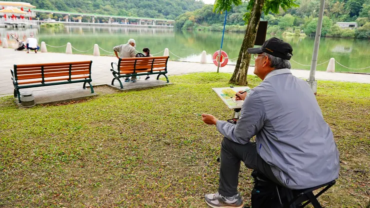 寫生錦帶橋