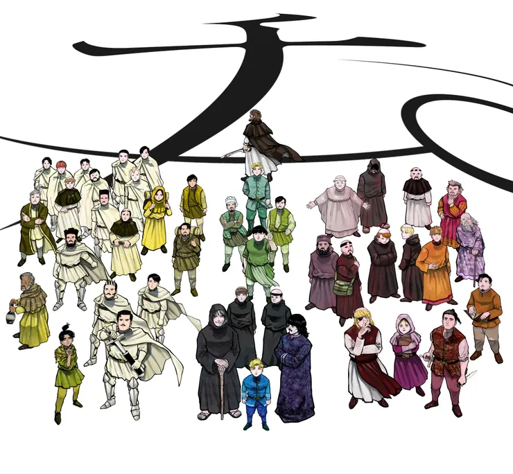 讀完本作後，每每看到這張圖，都有一種心臟被緊揪著的震撼。