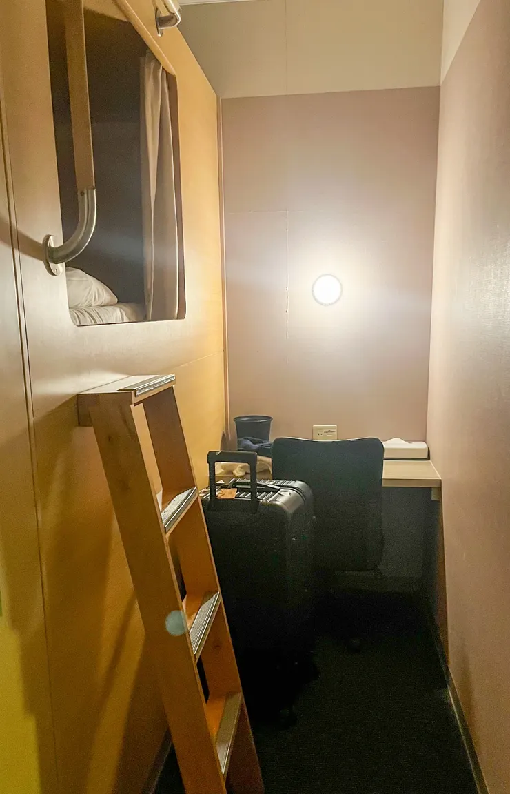 住過這麼多膠囊後，覺得有小空間還是滿重要。