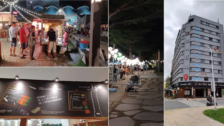 老闆的人勤地不懶/別減肥了/鐵花燈廊/大樓外牆地圖