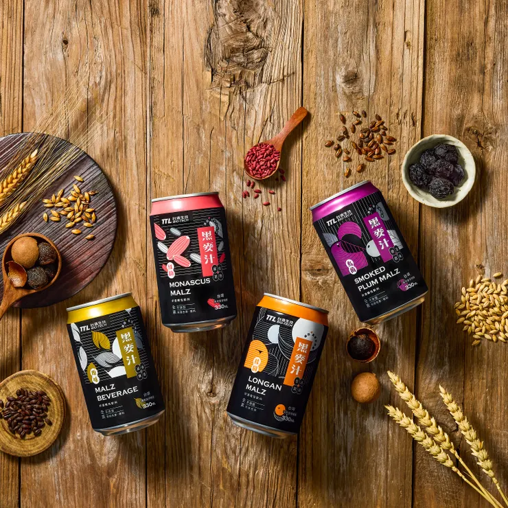 多款精選風味，台酒黑麥汁系列滿足各種口味，端午佳節闔家共享健康氣泡飲品。