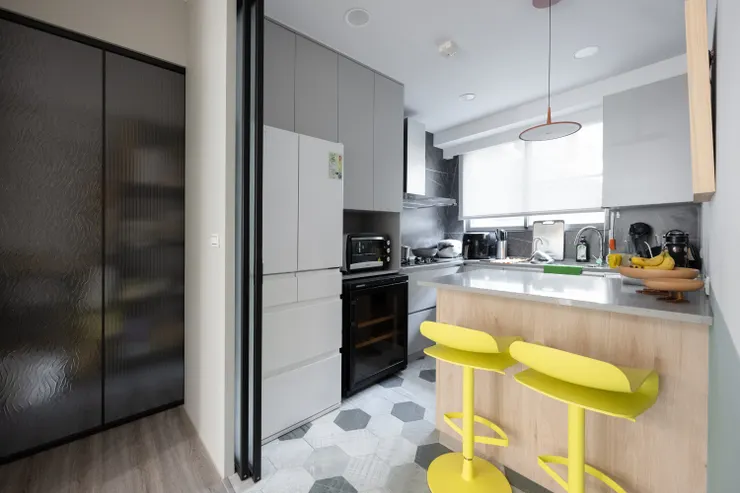 設計作品：藝術大街，餐廚系統櫃